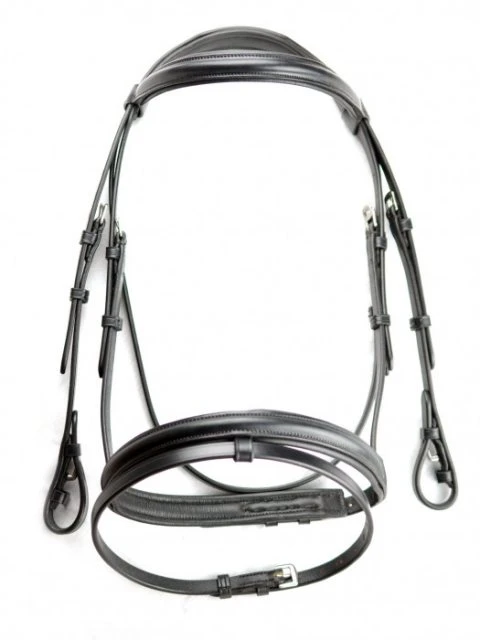 Dever Plain Raised Show Bridle