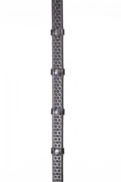 Henry James Biothane Bio Grip Hybrid Rubber Reins With Leather Stoppers