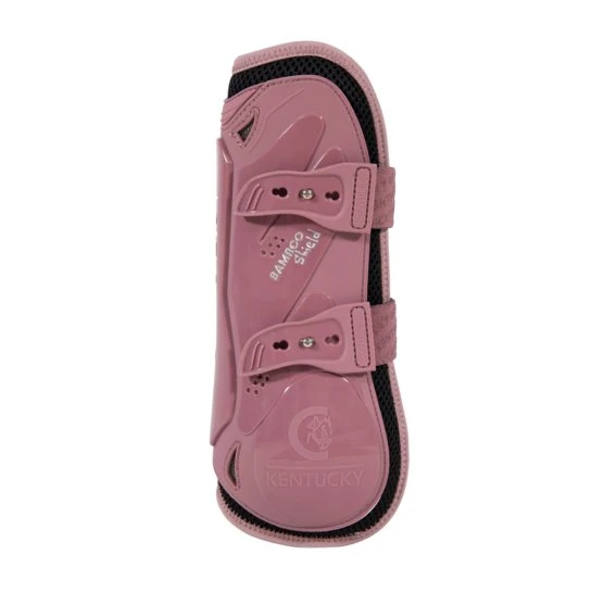 Kentucky Tendon Boots Bamboo Shield - Elastic - Old Rose - Image 3