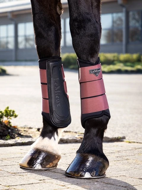 LeMieux Grafter Brushing Boots - Orchid - Image 2