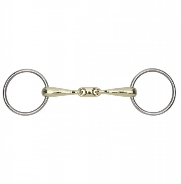 Shires Training Bit With Brass Alloy
