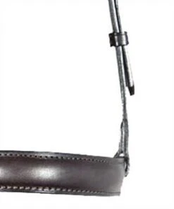 Dever Show (plain Raised) Noseband - Hunt Weight